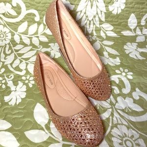 Rose Gold Flats